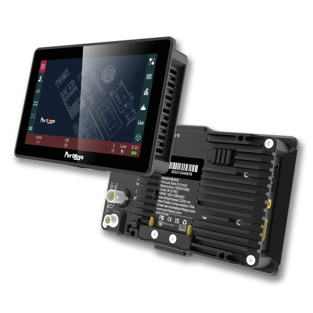 5.5" PORTKEYS BM5 III on-camera monitor