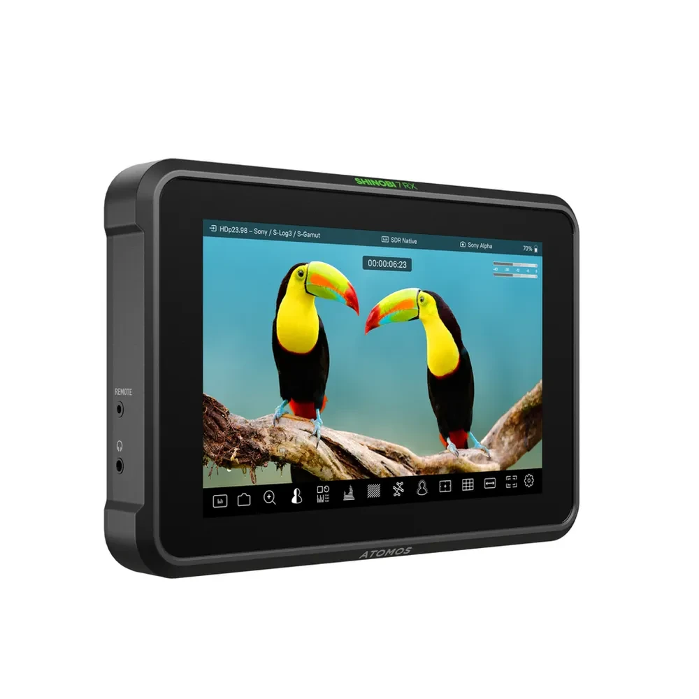 7" ATOMOS Shinobi 7 RX HDR monitor, 2200 nits
