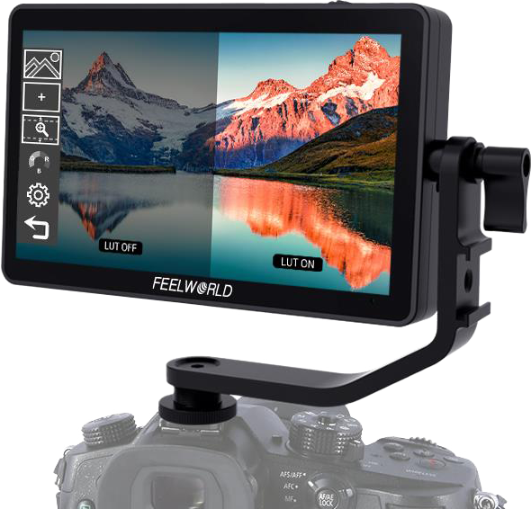 and makes it the ideal size and weight for field production. The entire monitor’s build is sturdy and compact