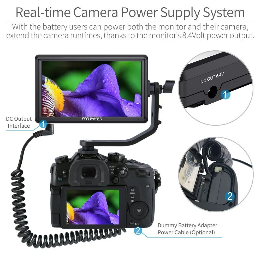 5.5" FEELWORLD Monitor S55 V3