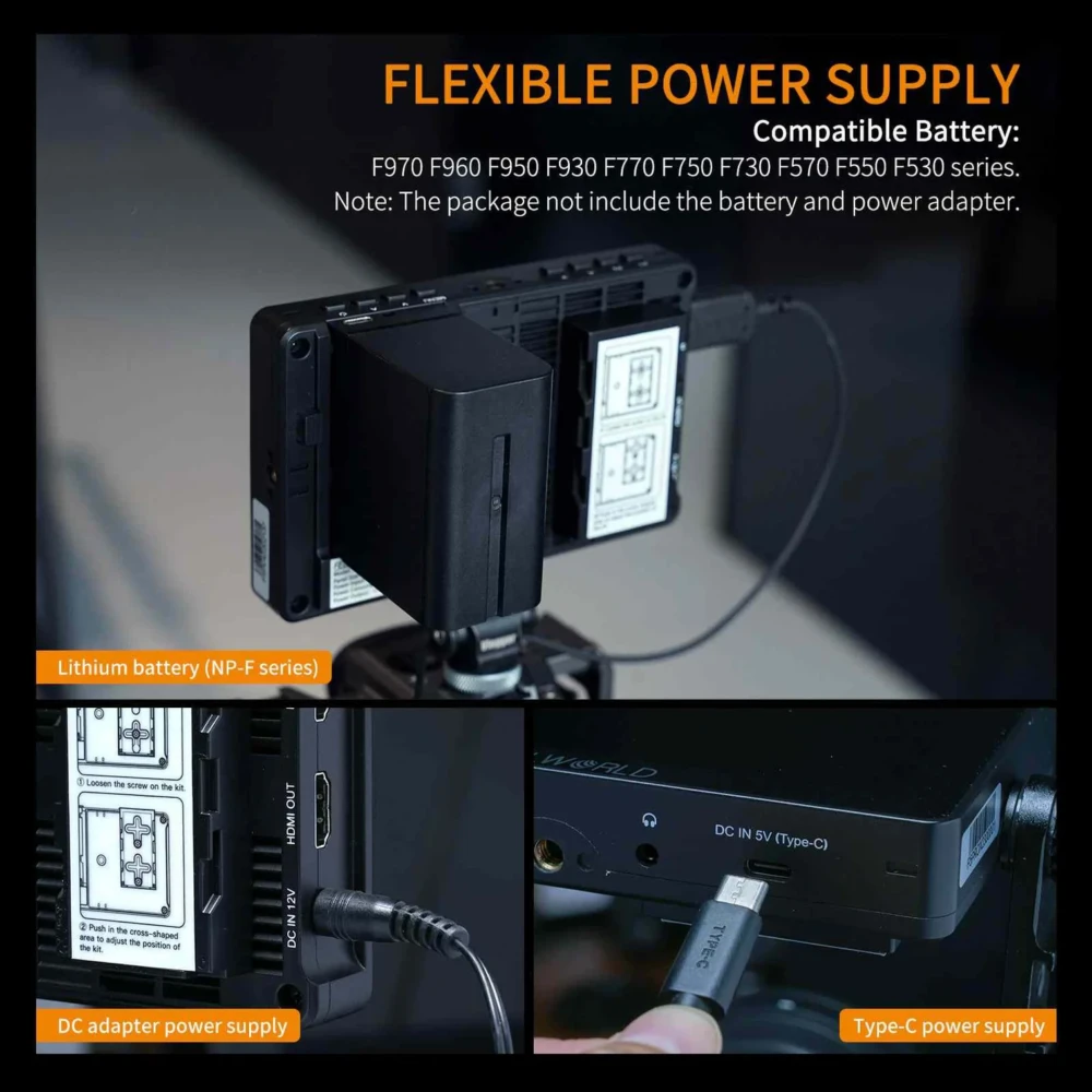 5.5" FEELWORLD Monitor F5PROX