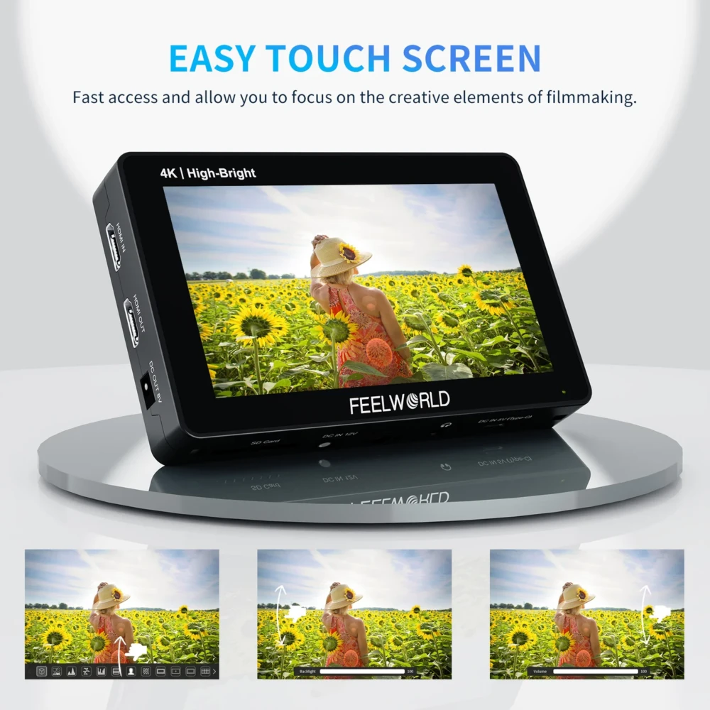 5.5" FEELWORLD Monitor F6PLUSX