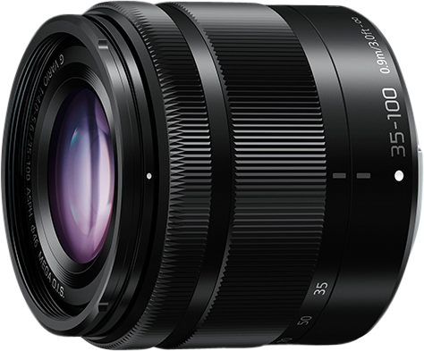 PANASONIC Lens G Vario 35-100mm F/4-5.6  Black
