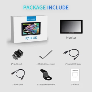 7" FEELWORLD Monitor F7 PLUS