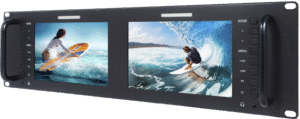 7" SEETEC D71-H Dual Monitor 3RU