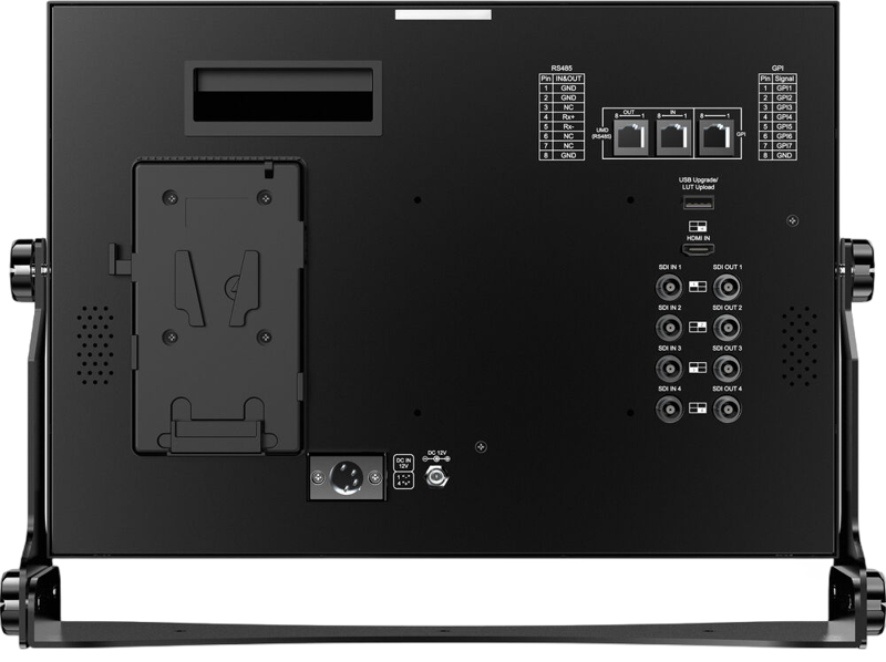 four 3G-SDI inputs