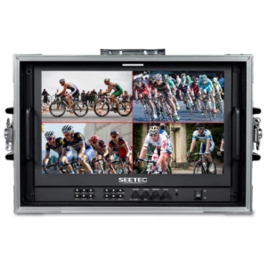 15.6" SEETEC ATEM156S-CO Carry-on Flight Case Monitor w. SDI