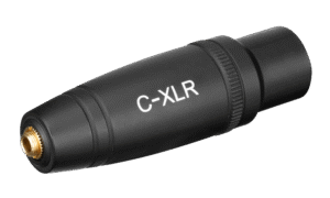 SARAMONIC Cable adapter C-XLR 3.5mm female TRS to XLR male audio adapter