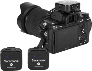 SARAMONIC Blink 900 B2R 2.4G  WIRELESS Microphone Kit with recording function & charging box