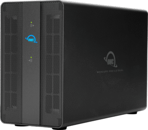 OWC Mercury Pro U.2 Dual 0GB 3.5-inch Dual NVMeU.2 TB3, utilize TB’s full 2800MB/s, 2TB (2x 1TB)