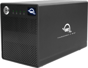 OWC ThunderBay 4 mini ProGrade 4-DriveSSD TB3 Mac/Win(2xTB3 Ports,w/Softraid RAID 0/1/4/5/1+0) 4TB