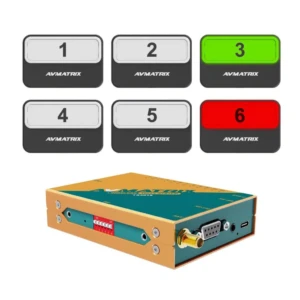 AVMATRIX TS3019 wireless multi-camera tally system with 6 lamps