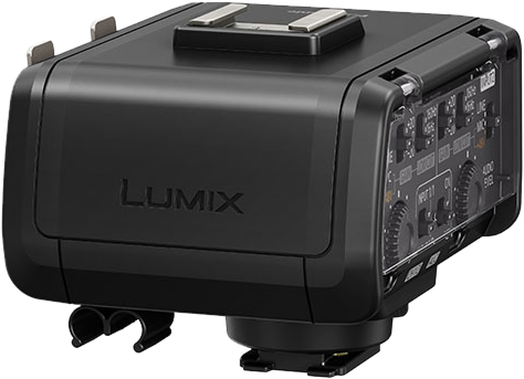 analog switches and rotary controls for easy connection and control. Power can be supplied via thehot shoe.