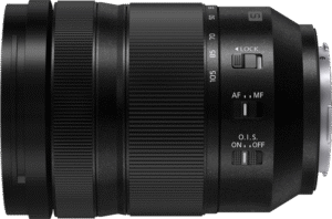 featuring image stabilizer and weather sealed construction.