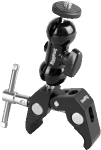 SMALLRIG 1138 Double BallHead w/Clamp & 1/4" Screw