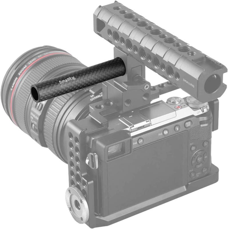 SMALLRIG 1871 15mm Carbon Fiber Rod (10cm)