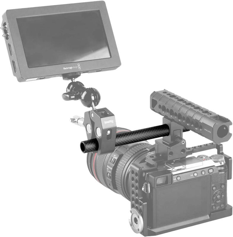 SMALLRIG 1872 15mm Carbon Fiber Rod (15cm)