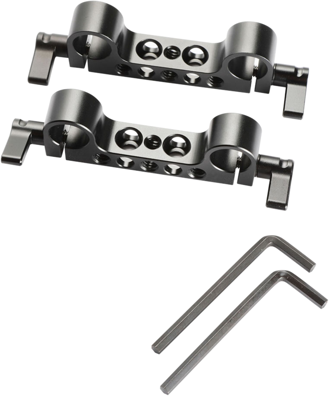 which could be tightened via 2 rotatable wingnuts.