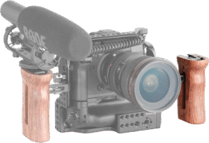 SMALLRIG 2093 Handle Wooden Universal Side