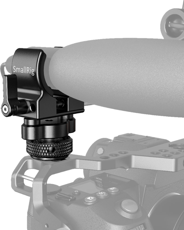 SMALLRIG 2352 Shotgun Mic Holder (Cold Shoe)
