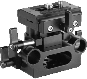 SMALLRIG 2272 Univ 15mm Rail Supp Syst Baseplate