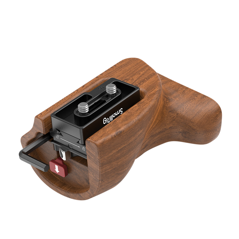 SMALLRIG 2457 Wooden Grip w Quick Release for Z Cam E2