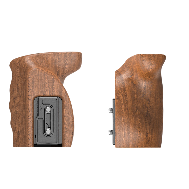 SMALLRIG 2457 Wooden Grip w Quick Release for Z Cam E2
