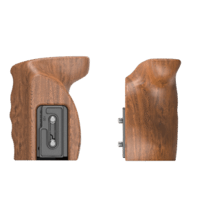 SMALLRIG 2457 Wooden Grip w Quick Release for Z Cam E2