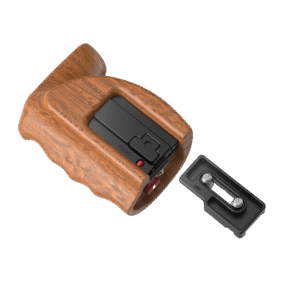 SMALLRIG 2457 Wooden Grip w Quick Release for Z Cam E2