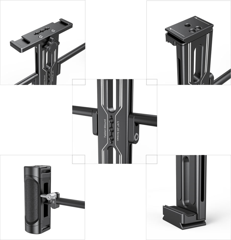 SMALLRIG 2929 Tablet Mount For Ipad with Dual Handgrip