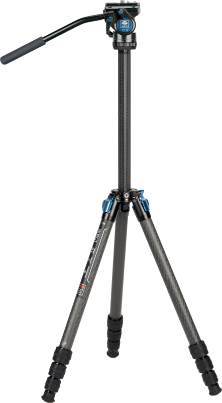 SIRUI ST-124+VA-5X Carbon Tripod WPS with Video Head