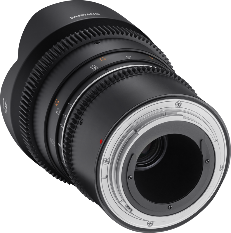 a versatile lens saves time and money. The Samyang VDSLR MK2 series has fast apertures across all five models
