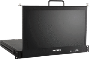 17.3" SEETEC SC173-HD-56 SDI Pull-out Rack Monitor with SDI