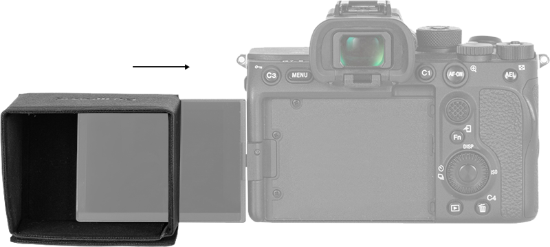 SMALLRIG 3206 Sunhood For Sony A7S III/ 7C/ ZV-1/ FX3