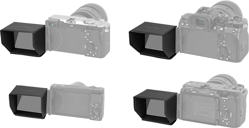 SMALLRIG 3206 Sunhood For Sony A7S III/ 7C/ ZV-1/ FX3