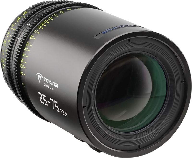 TOKINA 25-75mm T2.9 Cinema Canon EF