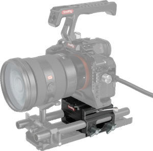 SMALLRIG 3067 Baseplate Lightweight with Dual 15mm Rod Clamp