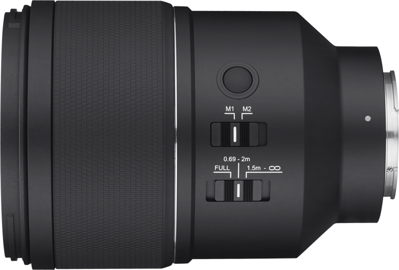 landscapes and video shooting. It includes Samyang's key features