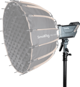 ultra-quiet cooling and Bowens mount