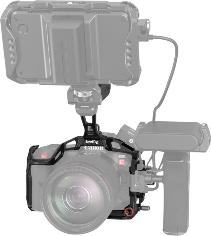 and a dedicated cable clamp.