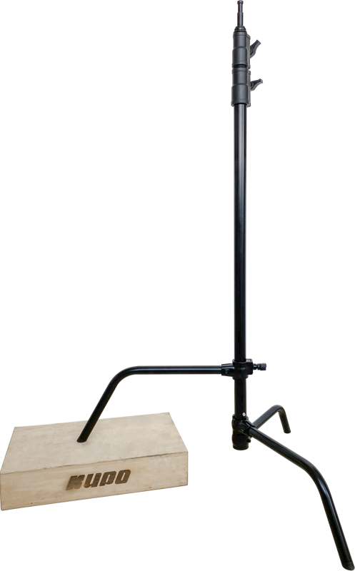 KUPO CL-40MB 40" Master C-Stand With Sliding Leg & Quick-Release System - Black