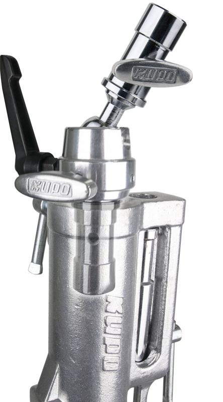 KUPO KCP-412 5/8" Swivel Super Grip Double Baby Receiver