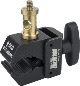 and a 1/4"-20 male thread on the other