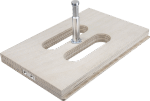 KUPO KS-078 3.5in Long 5/8" Baby Stud with 3/8"-16 Male Thread