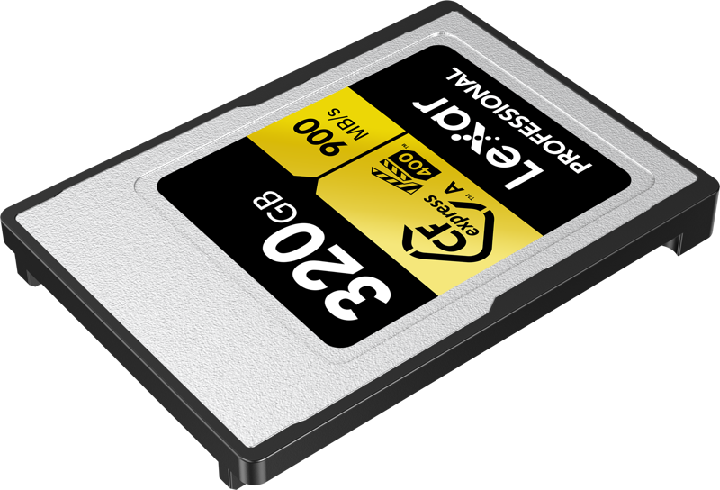 LEXAR CFexpress Pro Gold, VPG400, R900/W800 (Type A) 320GB