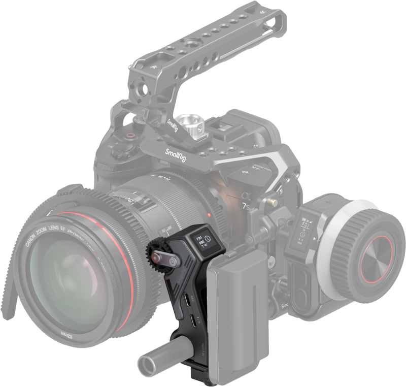 and comes with an ultralow-power 0.52" OLED screen