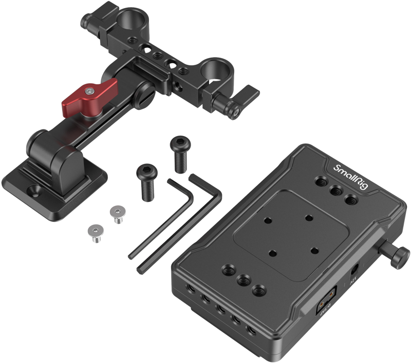 SMALLRIG 3499 Battery Adapter Plate V-Mount (Basic Version) With Extension Arm