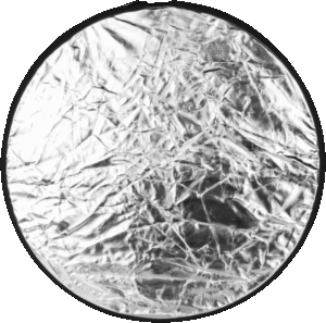 and black surfaces and a diffusion panel