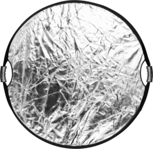 and black surfaces and a diffusion panel