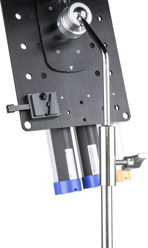 KUPO KCP-404 Twist-Lock Mounting Plate For Four Fluorescent T12 Lamps